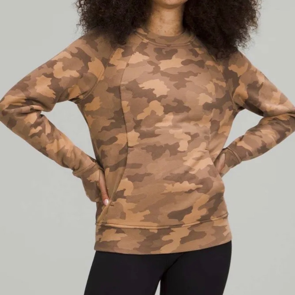 Lululemon‎ Scuba Crew Crewneck Heritage 365 CamoSweatshirt